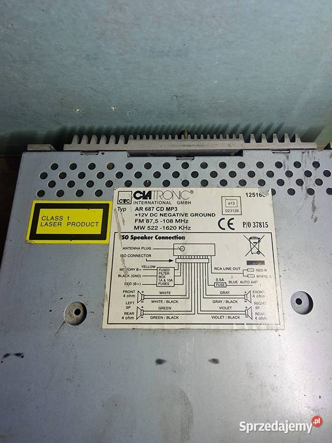 Radia samochodowe pakiet Blaupunkt JVC RIPSPEED Dzierzby Szlacheckie