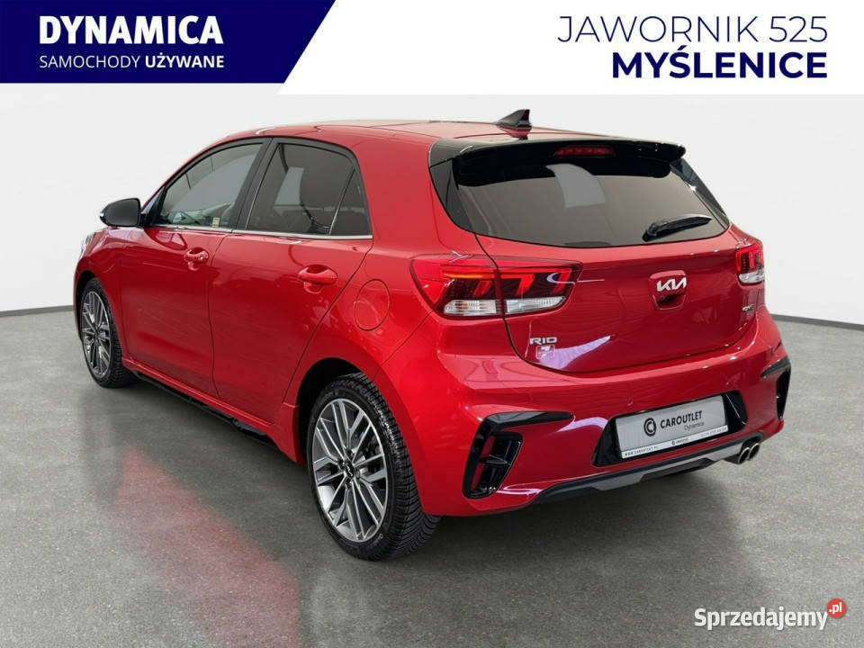 Kia Rio VAT 23 GTline 10TGDI 100 DCT 2023 r wspomaganie kierownicy Myślenice