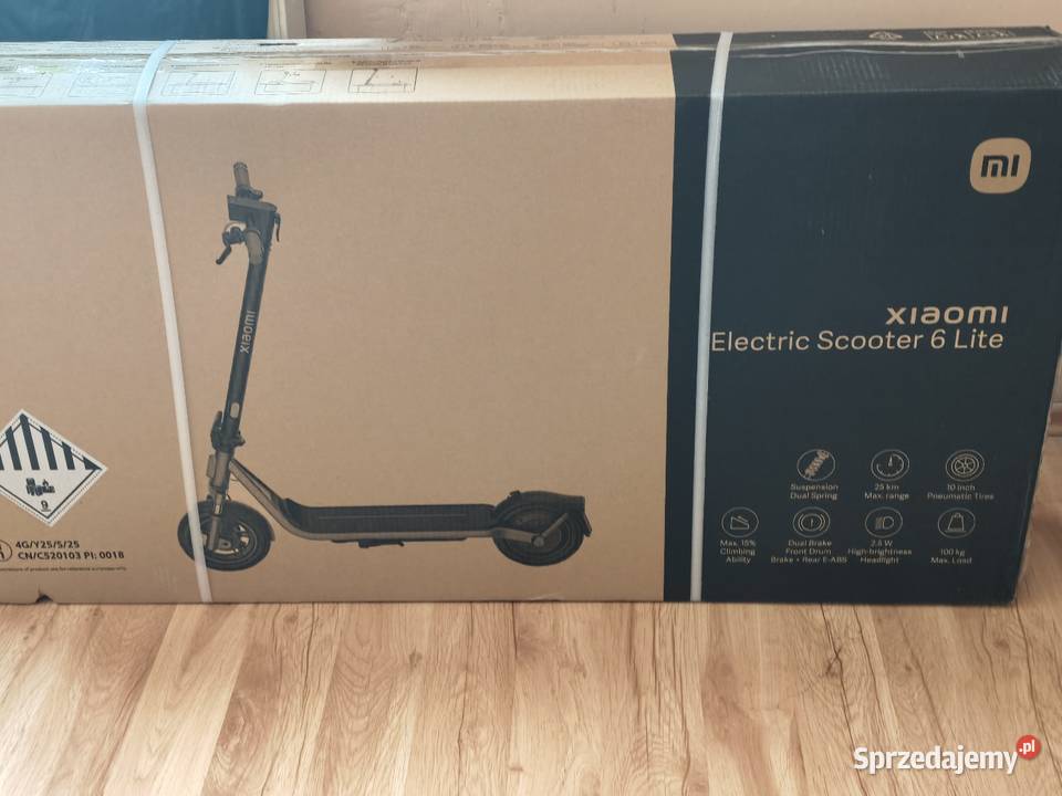 XIAOMI Electric Scooter 6 Lite śląskie Dąbrowa Górnicza