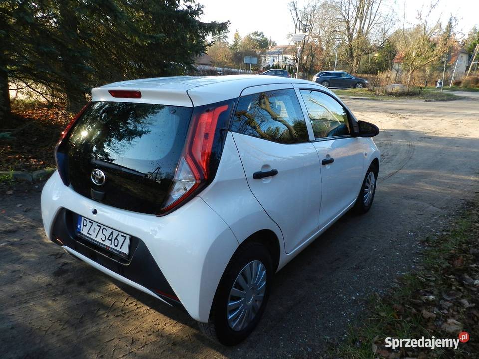 Toyota Aygo II Ekonomiczna niezawodna z wielkopolskie