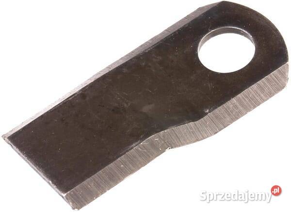 Nożyk kosiarki rotacyjnej prawy 105x47x4 mm Części i osprzęt rolniczy