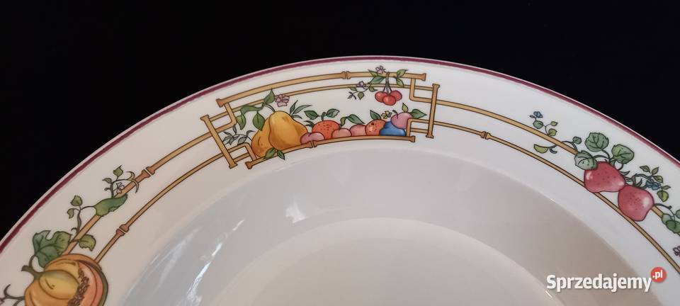 Talerz głęboki VilleroyBoch Mon jardin Chełm