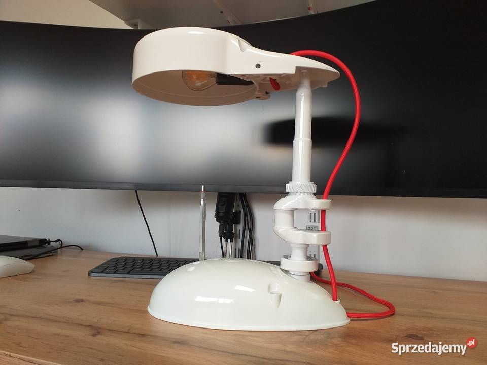 Lampa stołowa biurkowa WSK Rękodzieło sprzedam