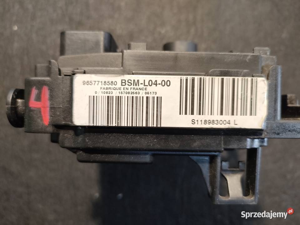 Peugeot Citroen moduł BSM L0400 dostawcze wielkopolskie Swarzędz