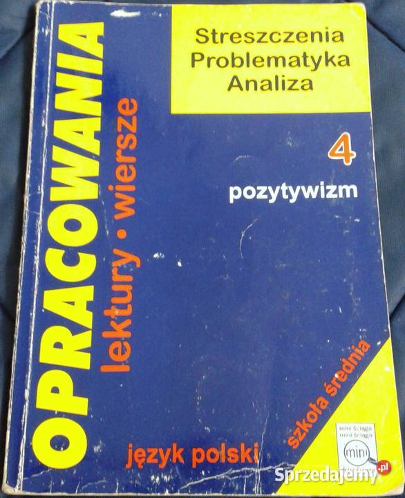 Pozytywizm 4 Opracowania lektury wiersze D Chełm