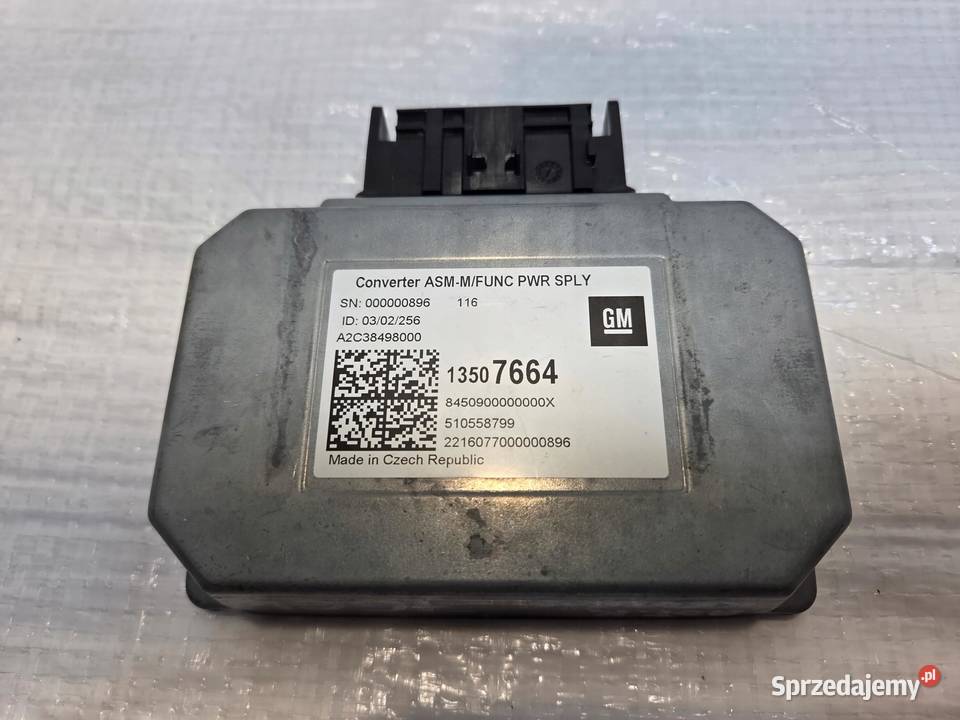 OPEL ASTRA K V MODUŁ STEROWNIK ASM 13507664 osobowe