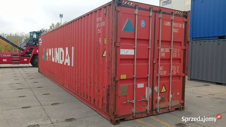 Kontener morski 12 metrów 40 HC Pewny Kontener