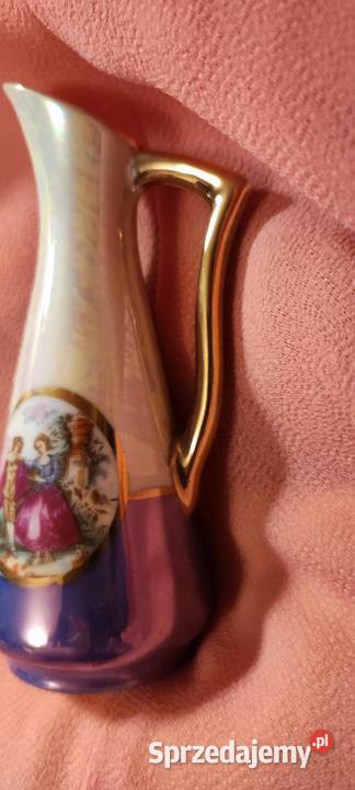 Malutki flakonik dzbanuszek porcelana malowana w Wrocław sprzedam