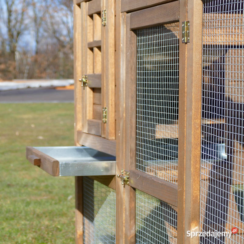 Kurnik Nico z metalową szufladą Trzemeśnia