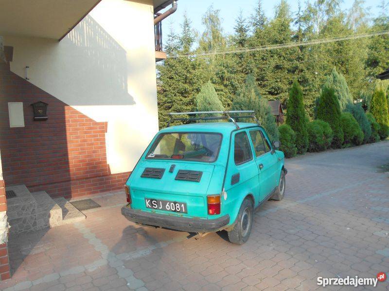 Polski Fiat 126P 1984 126 Samochody osobowe małopolskie Szynwałd