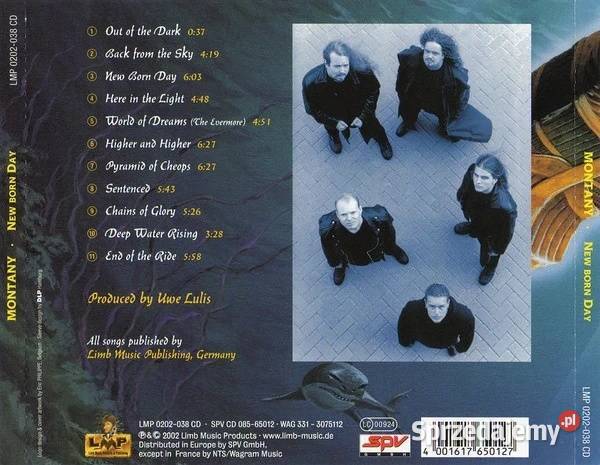 Montany Born Day Album CD