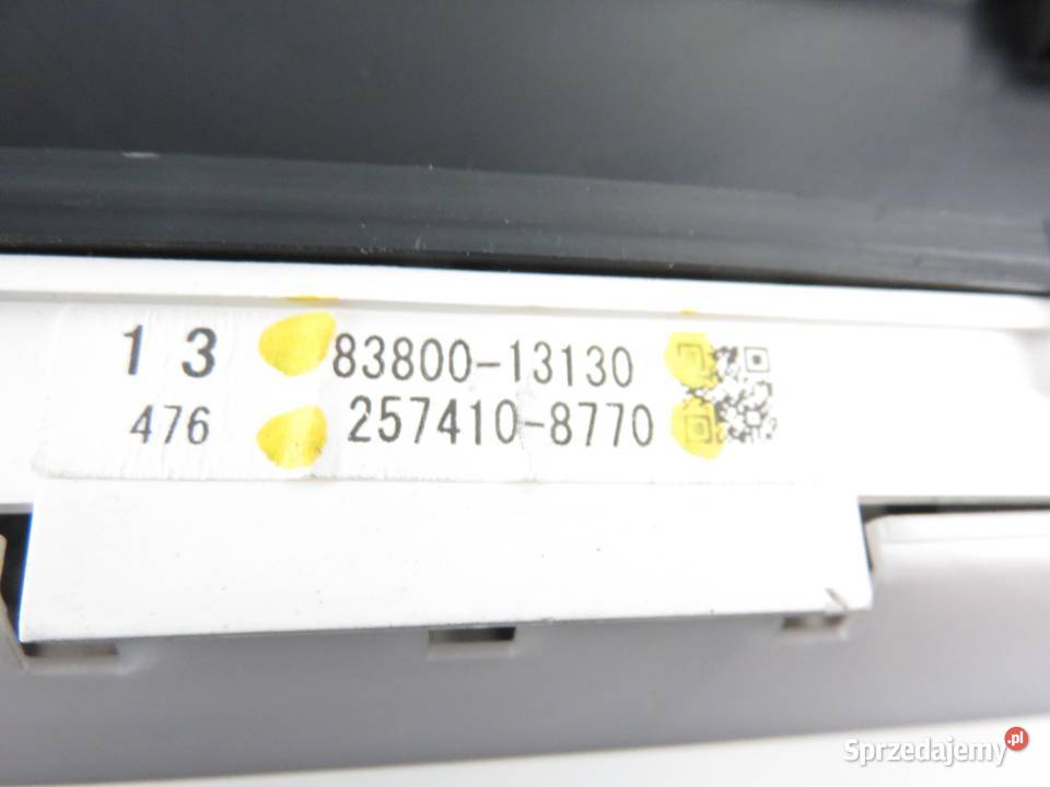 LICZNIK COROLLA Verso 18 8380013130 2574108770