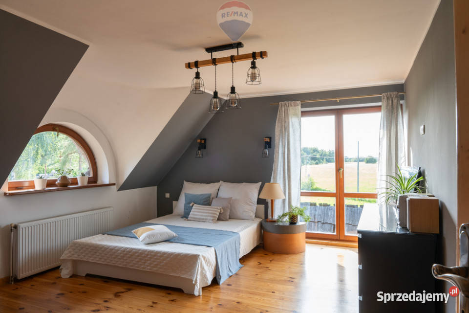 Bajkowy i ekologiczny dom z bala Warszawy wolnostojący Sprzedaż Przypki