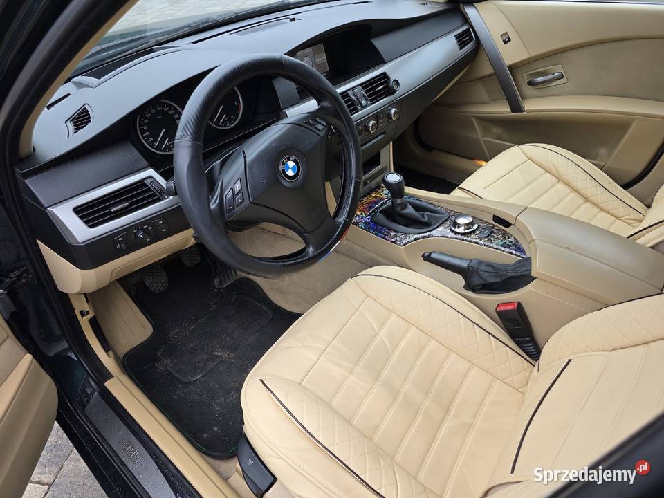 Bmw 525d E60ManualZamiana diesel Seria 5 lubuskie Skwierzyna