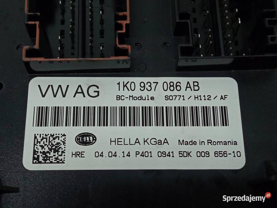 MODUŁ KOMFORTU 1K0937086AB Seat Altea I 2004