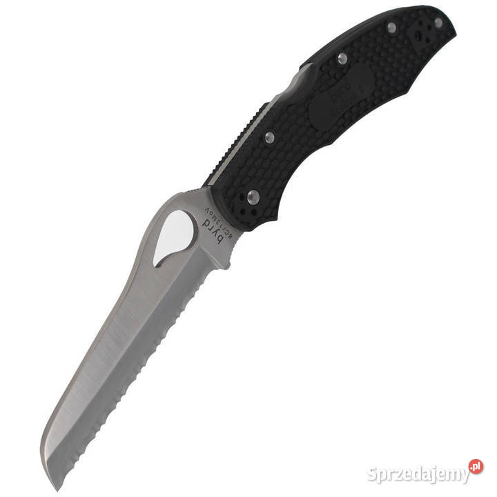 Nóż Spyderco Byrd Cara Cara Rescue 2 FRN Black Warszawa