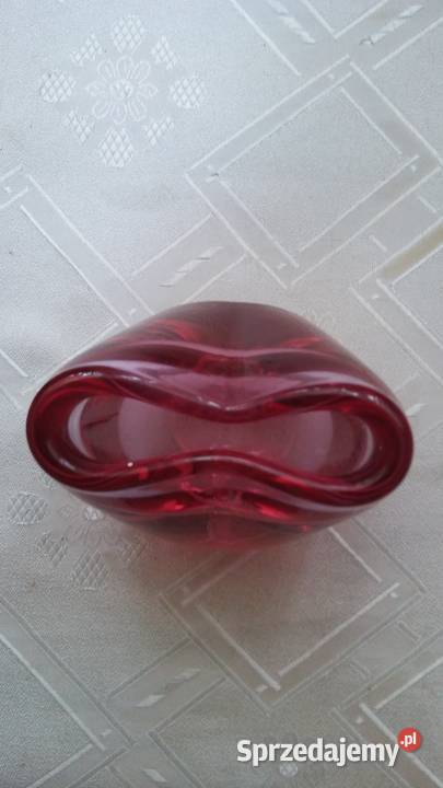 Ozdobny szklany wazonik Warszawa