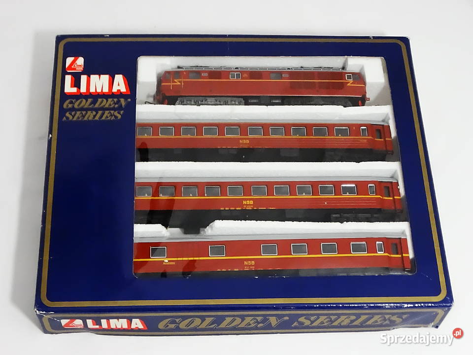 Zestaw modeli kolejowych z serii LIMA Golden