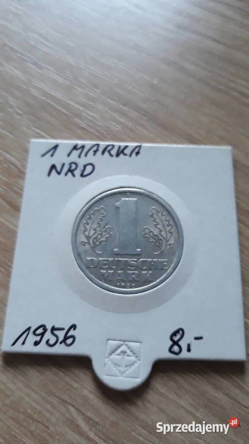 1 Deutsche Mark NRD 1956 r wielkopolskie