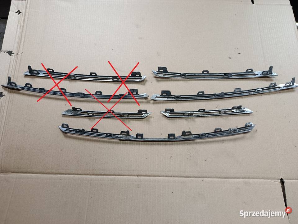 Listwy Chrom Grilla Atrapy Renault Espace V