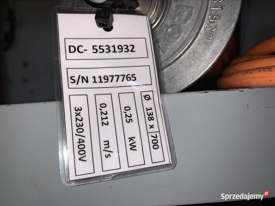 Interroll Drum Motor 250W 136 mm x 700 mm 0212 mazowieckie Warszawa