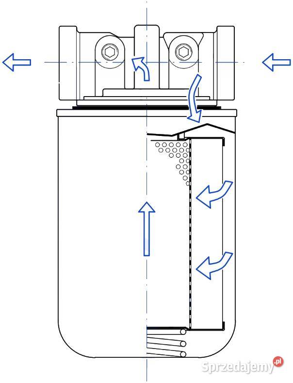 WKŁAD FILTR HYDRAULICZNY SSAWNY 40L HS00059 Solec Kujawski sprzedam