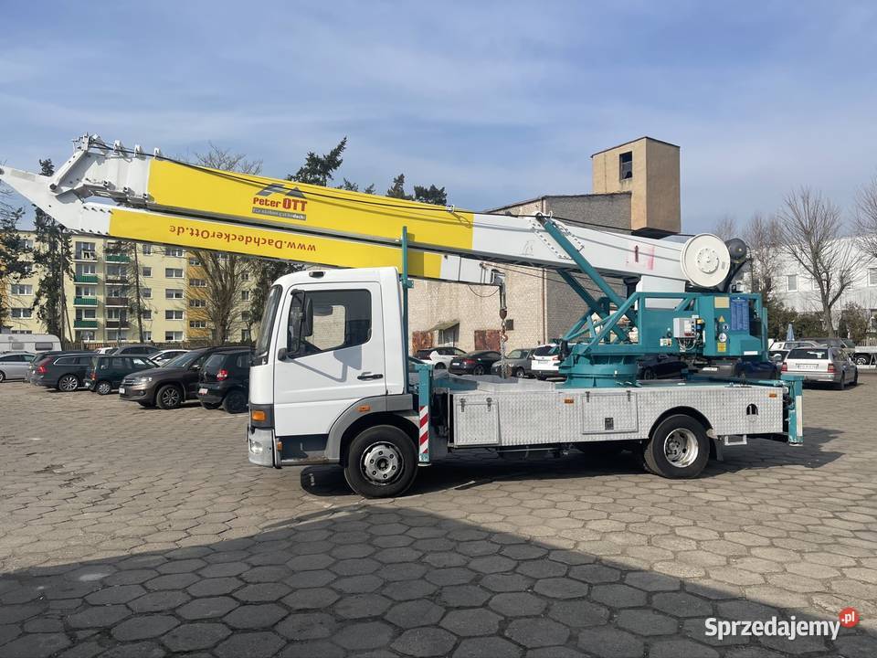 Żuraw Ciesielski dźwig dekarski Klaas K 2834 Kiełczewo