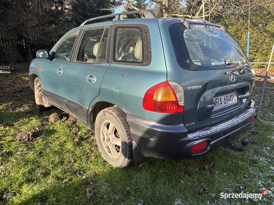 Hyundai Santa Fe 20 crdi manual 4x4 świętokrzyskie Staszów