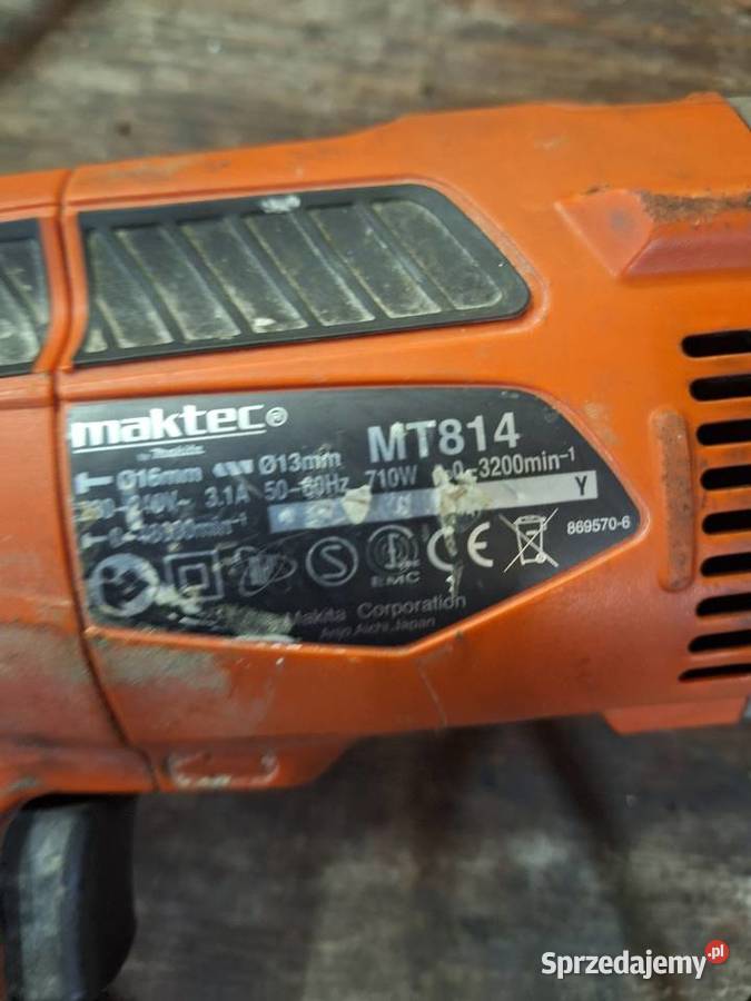 Wiertarka maktec mt814 Ropa