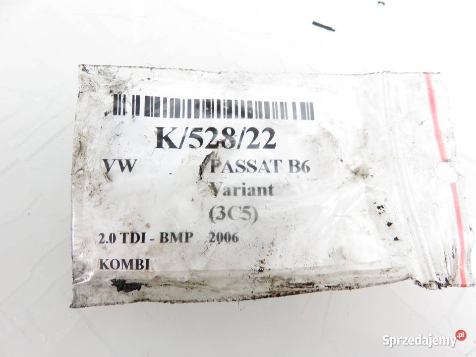 RURA INTERCOOLERA VW PASSAT B6 20 TDI PD 8V Przewody powietrza