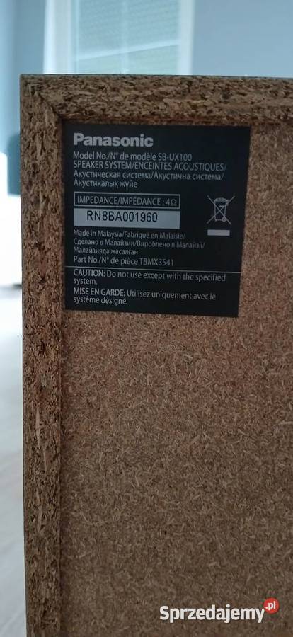 Sprzedam Panasonic SAUX104 Audio Bierdzany