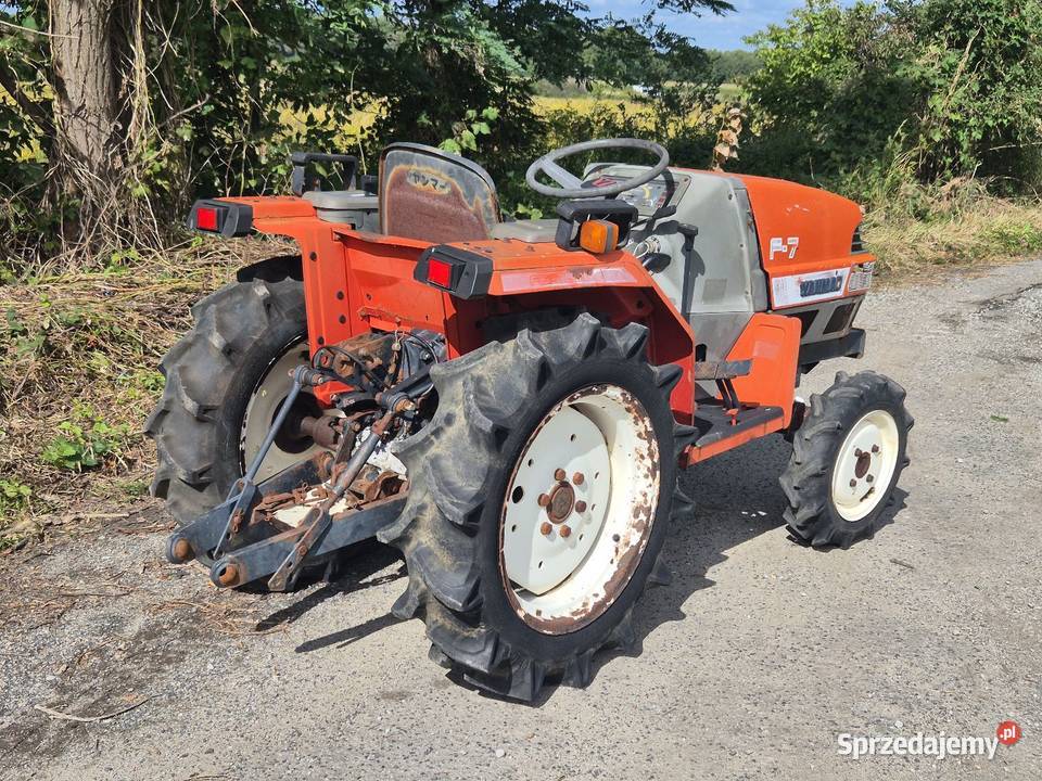 Traktorek traktor YANMAR F7D 16 44 Glebogryzarka