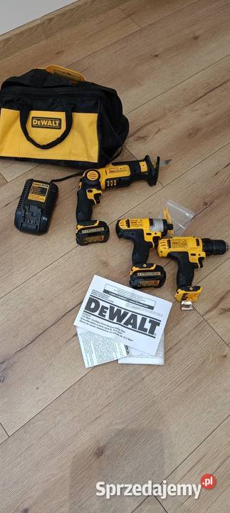 DeWalt 12v ZESTAW NARZĘDZI Tokarnia