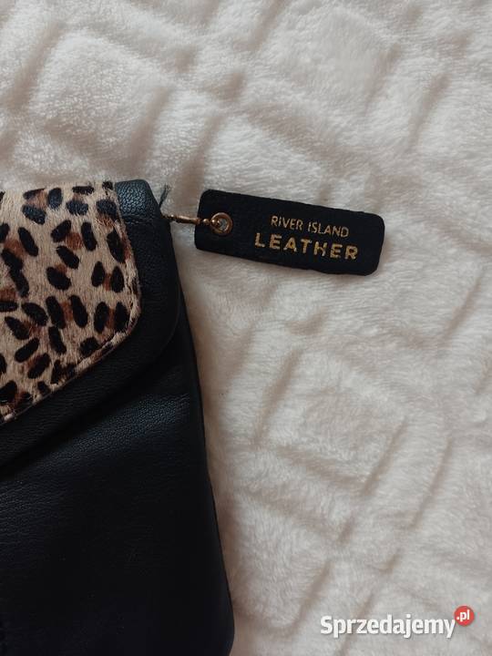 RIVER ISLAND Skórzana torebka kopertówka Kraków