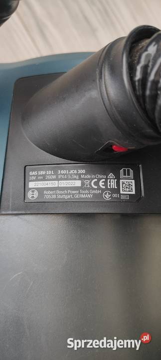 Odkurzacz Bosch gas 18v10L Nysa