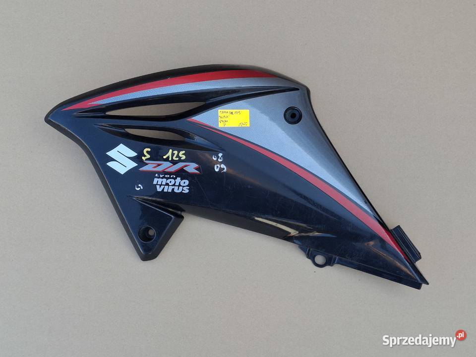 SUZUKI DR125 SM DR 125 BOCZEK LEWY OWIEWKA LEWA lubuskie