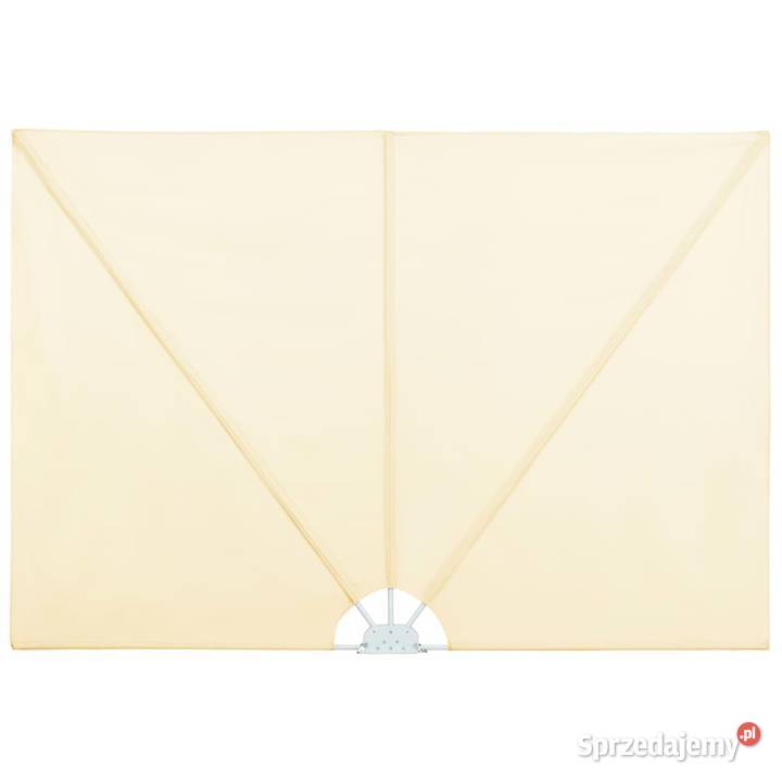 vidaXL Składany parawan tarasowy kremowy 400x200 Warszawa