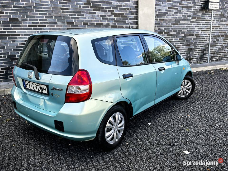 Honda Jazz 14 Klima Wspomaganie Elektryka 5 radio Poznań