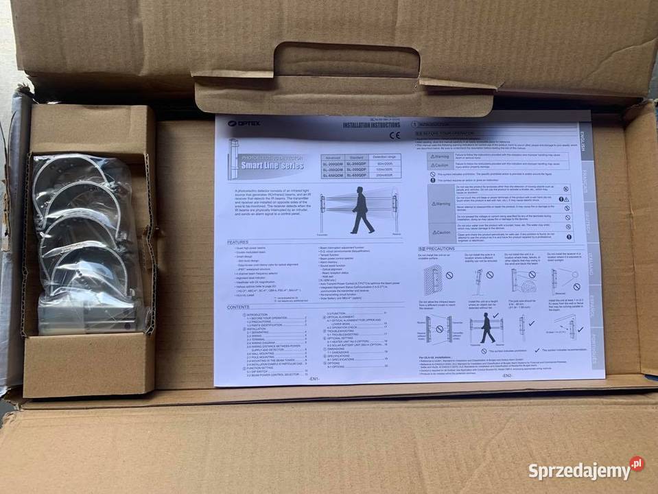 OPTEX SL200QDM Aktywna bariera podczerwieni mazowieckie sprzedam