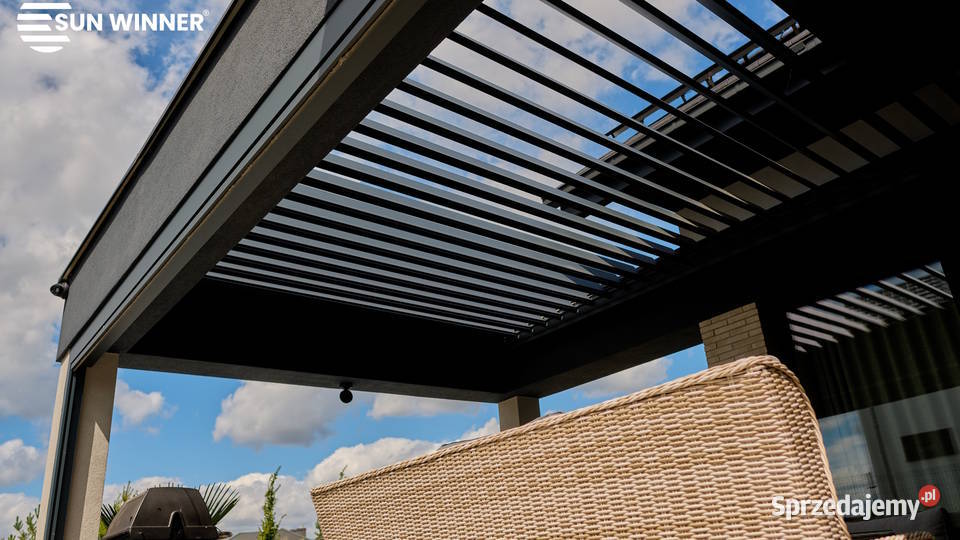 Pergola aluminiowa lamelowa Pozostałe lubuskie Zielona Góra