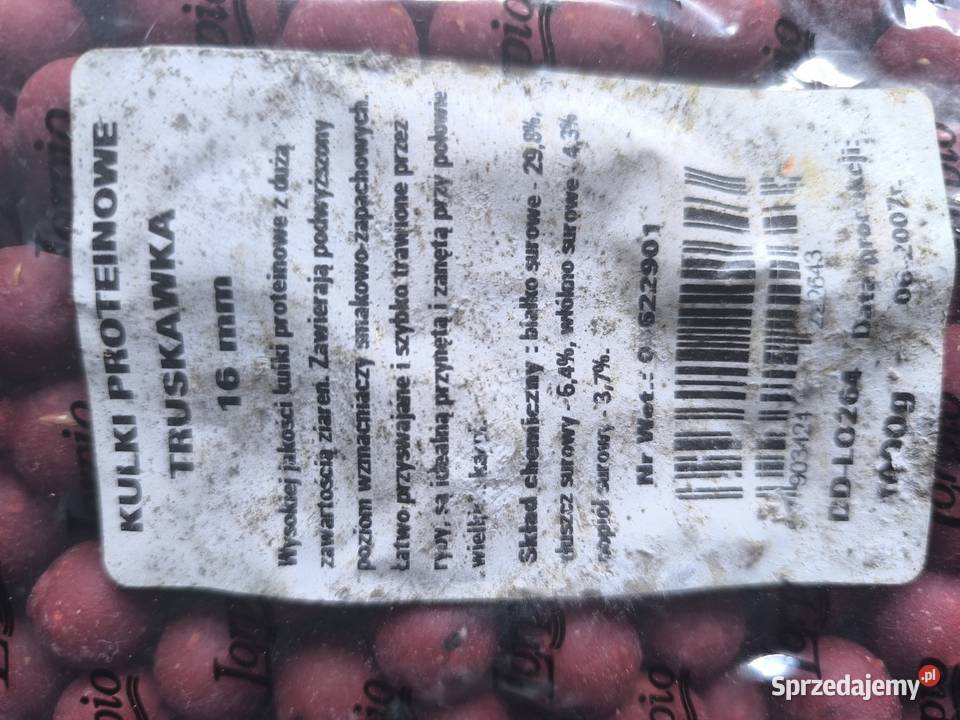 Kulki proteinowe 16 mm Laprio Carp 1 podlaskie