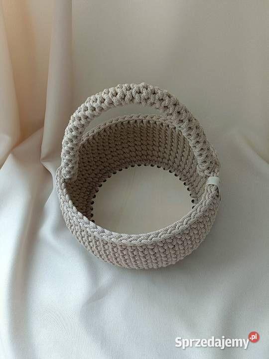 Koszyk wielkanocny 23 handmade szydełko Rzeszów