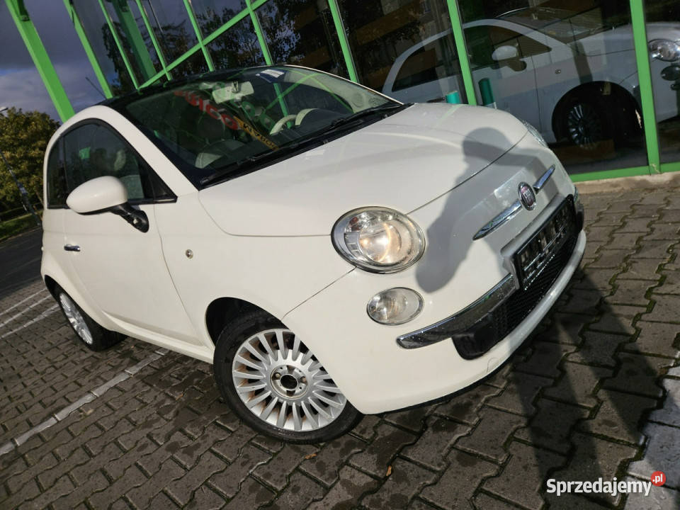 Fiat 500 12i Rata 400 Panorama DachZadbany I wspomaganie kierownicy 500 wielkopolskie Śrem