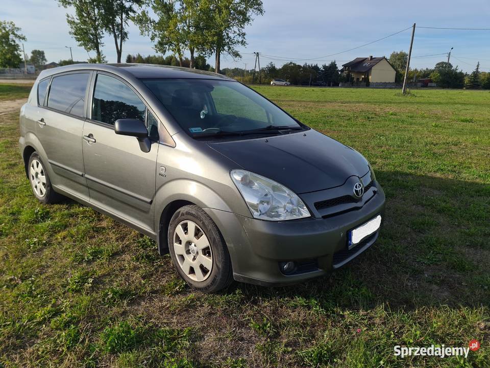 Toyota Corolla Verso 7 Osobowa 18 Benzyna automatyczna mazowieckie Poświętne