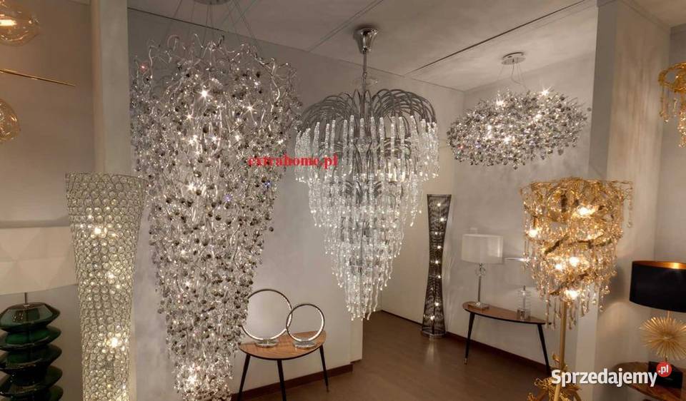 Luksusowy Żyrandol glamour Kryształowy obłoczek zachodniopomorskie Szczecin