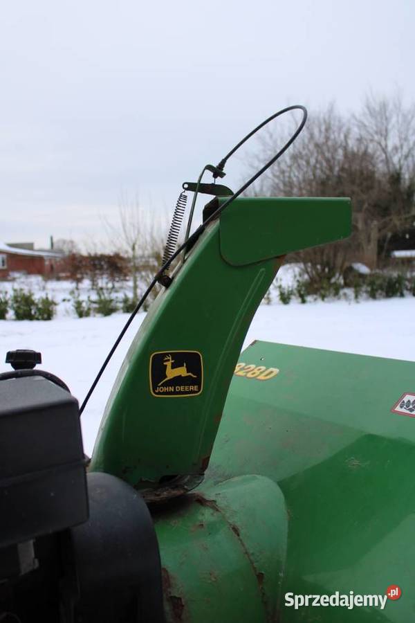 Odśnieżarka samojezdna John Deere 828D