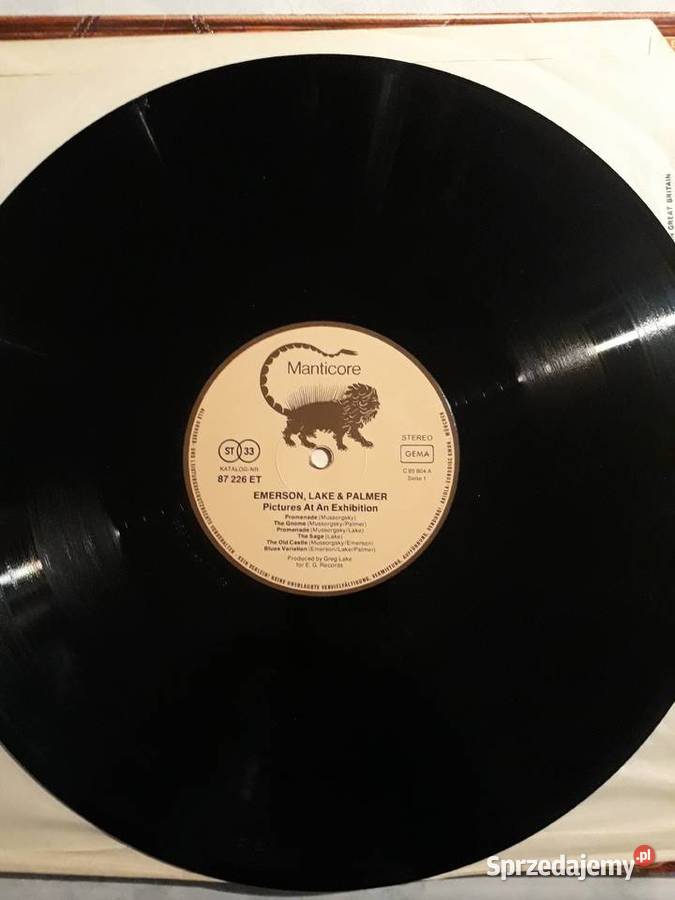 EMERSON LAKE PALMER Pictures At An Exhibition Płyty i kasety Rzeszów