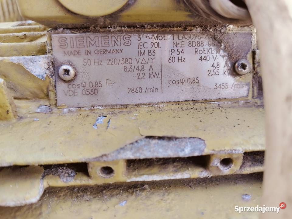 Duży niemiecki Kompresor keaser 2 tłoki 200 Kompresory świętokrzyskie Sandomierz sprzedam