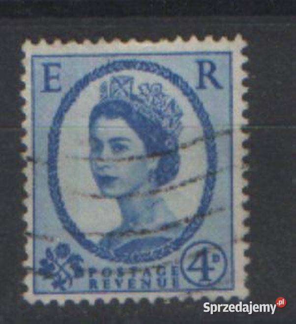 Zn Anglia Mi 258 61 2 3 5 kas 1952 Filatelistyka Filatelistyka śląskie Gliwice