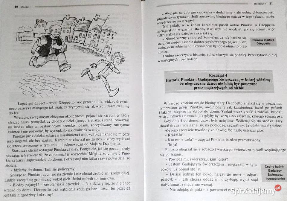 Pinokio Carlo Collodi Pozostałe sprzedam